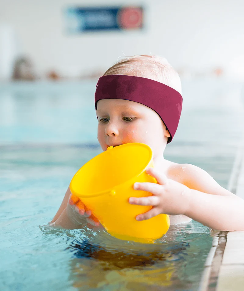 Watery Stirnband für Kinder - Raider - Rot
