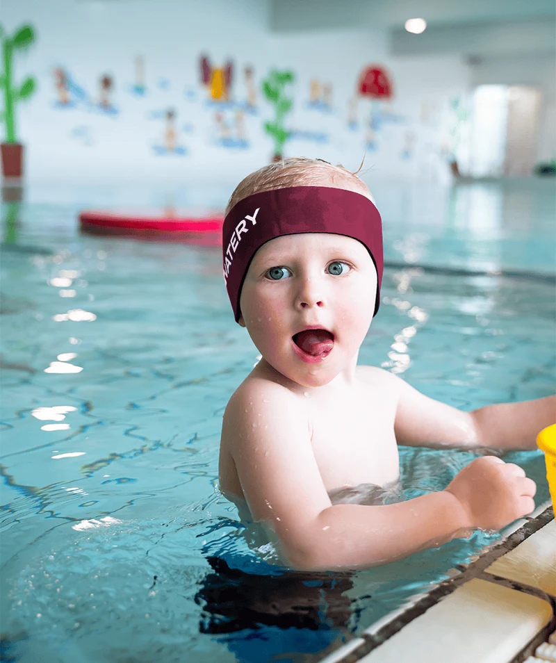 Watery Stirnband für Kinder - Raider - Rot