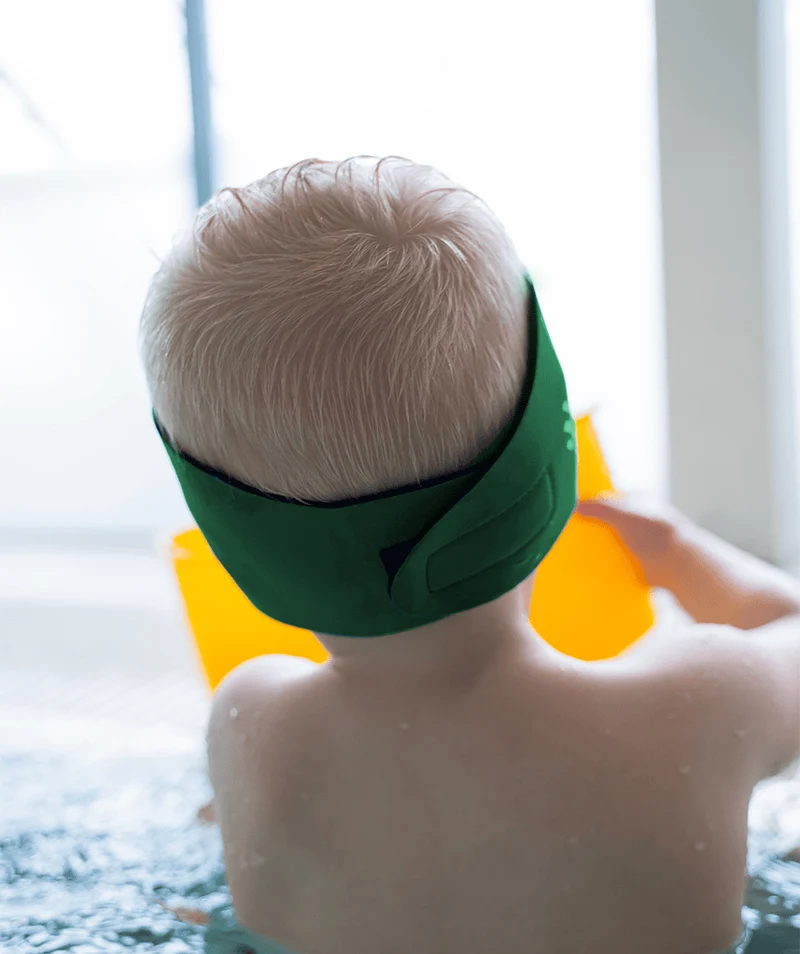 Watery Stirnband für Kinder - Raider - Grün
