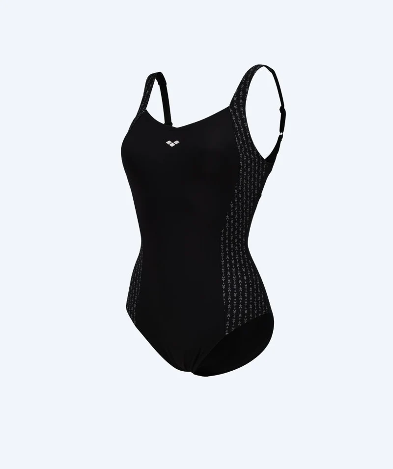 Arena Badeanzug für Damen in Plus Size - Bodylift Laura - Schwarz
