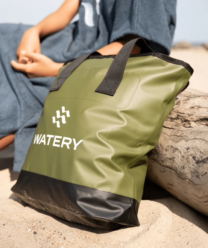 Watery wasserdichte Strandtasche - Laiken - Schwarz