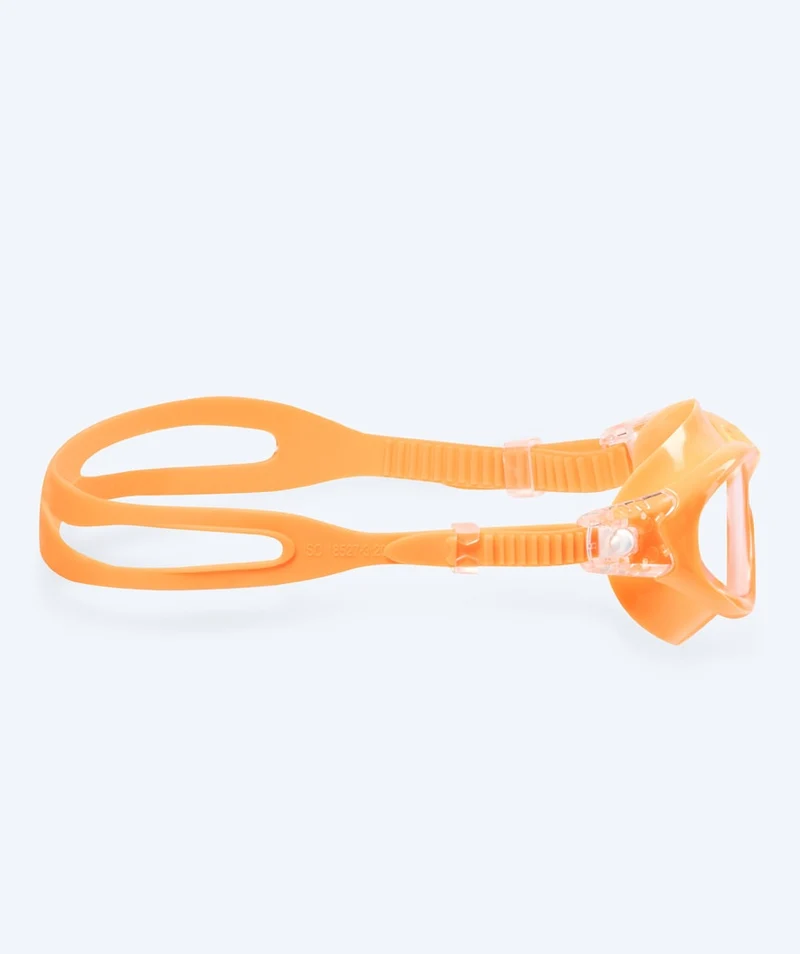 Watery Schwimmbrille für Kinder - Mantis 2.0 - Orange/Klar