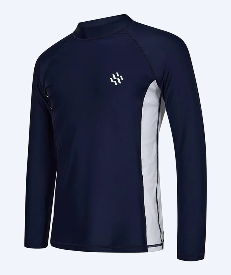 Watery UV Shirt für Damen - Talcott Langarm Rashguard - Dunkelblau/Weiß