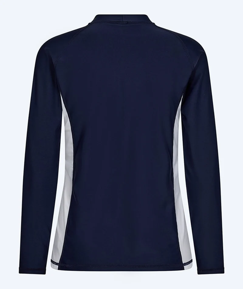 Watery UV Shirt für Herren - Talcott Langarm Rashguard - Dunkelblau/Weiß