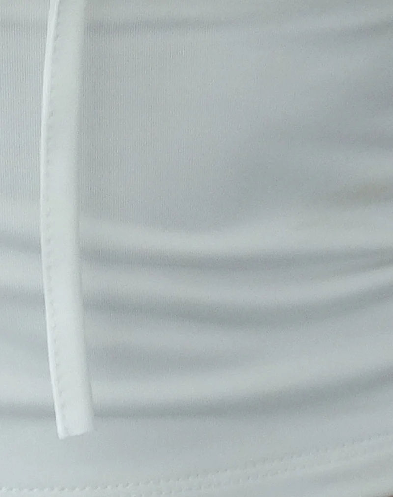 Ulani Crop Top in Elfenbein
