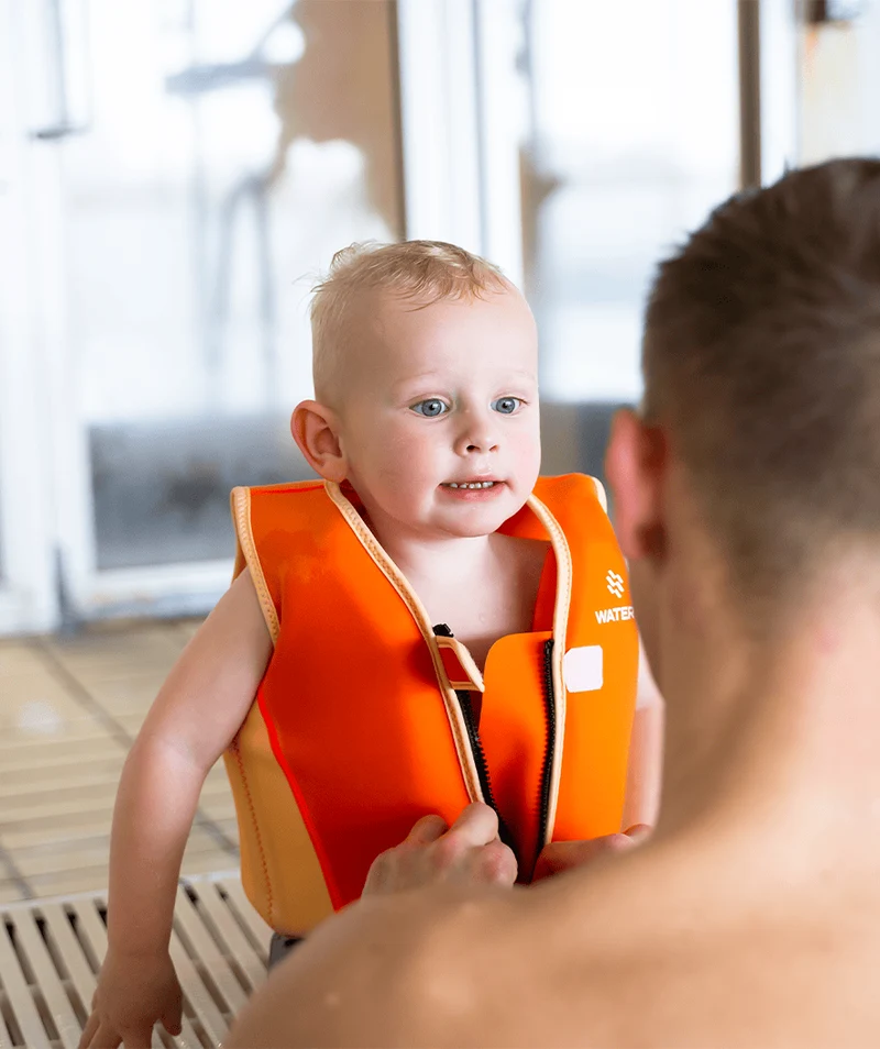 Watery Schwimmweste für Kinder (2-8) - Basic - Orange