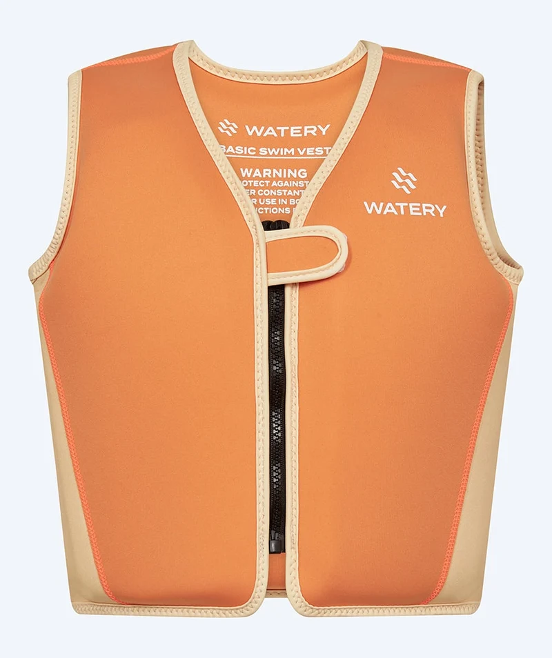 Watery Schwimmweste für Kinder (2-8) - Basic - Orange