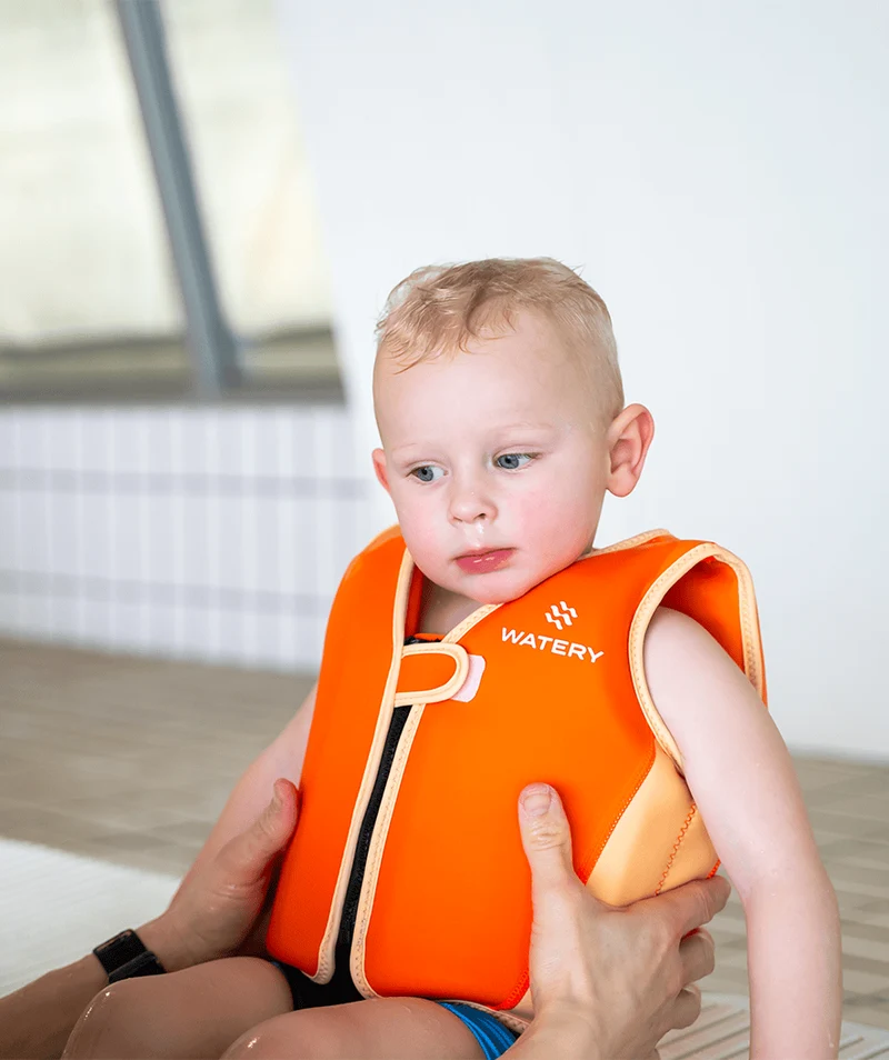 Watery Schwimmweste für Kinder (2-8) - Basic - Orange
