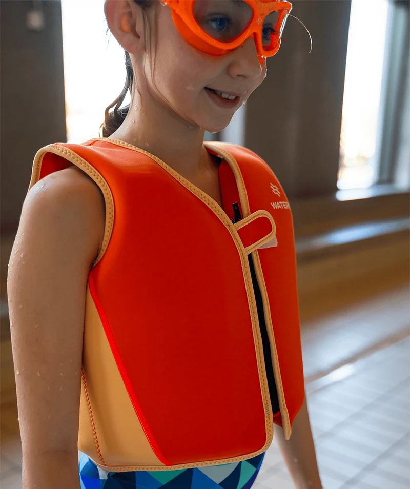 Watery Schwimmweste für Kinder (2-8) - Basic - Orange