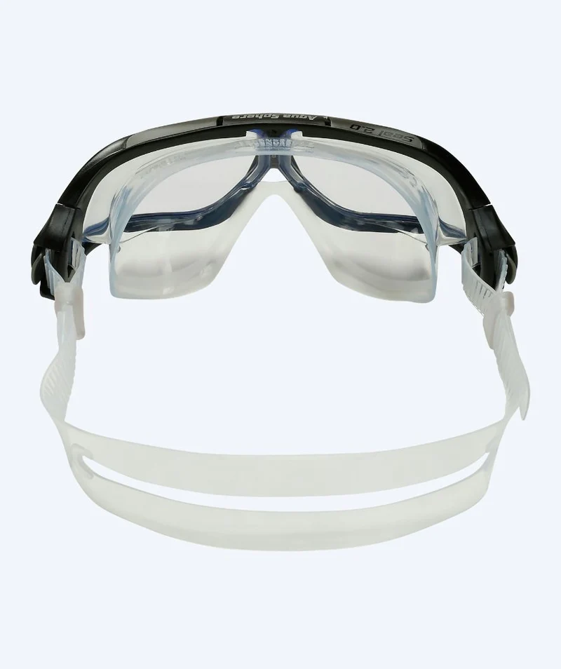 Aquasphere Taucherbrille für Erwachsene - Seal 2.0 - Schwarz/Klar
