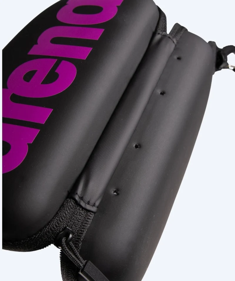 Arena Etui für Schwimmbrillen - Schwarz/Lila