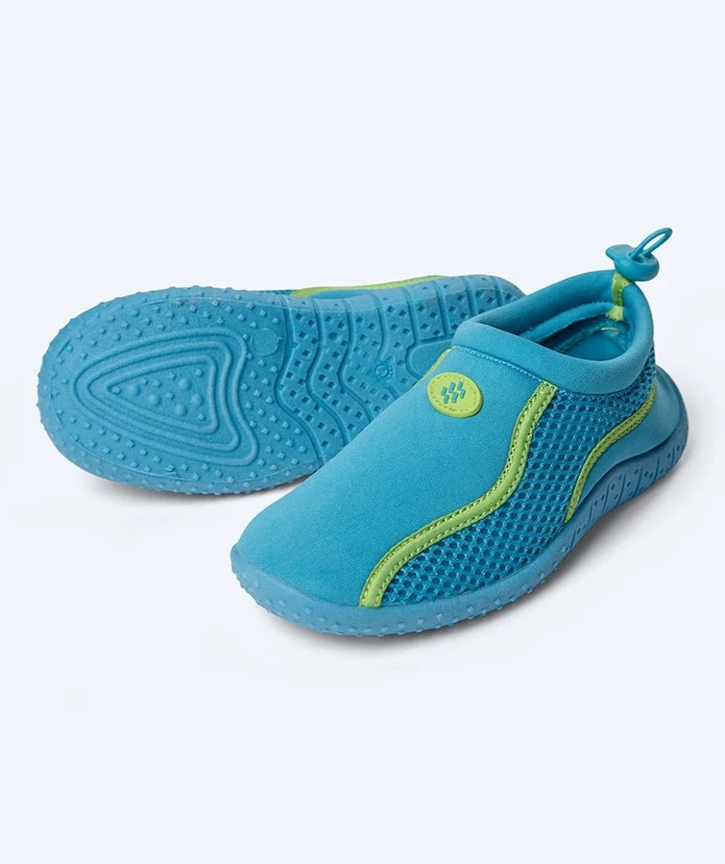 Watery Schwimmschuhe für Kinder - Spinner - Blau/Grün