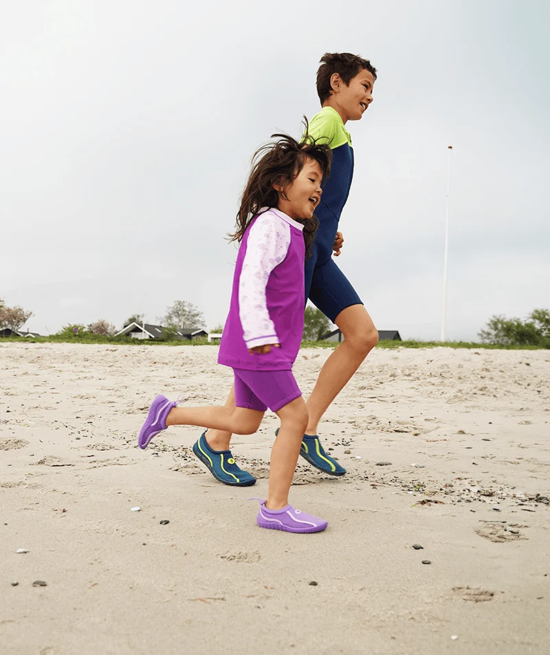 Watery Schwimmschuhe für Kinder - Spinner - Blau/Grün