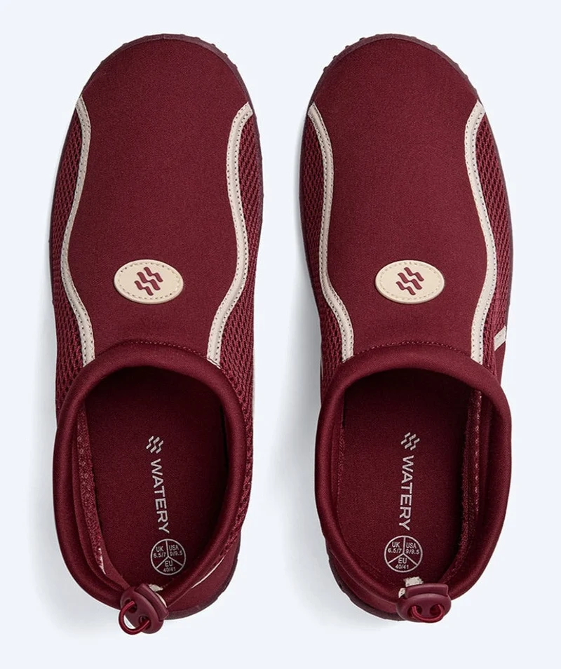 Watery Schwimmschuhe für Erwachsene - Spinner - Rot