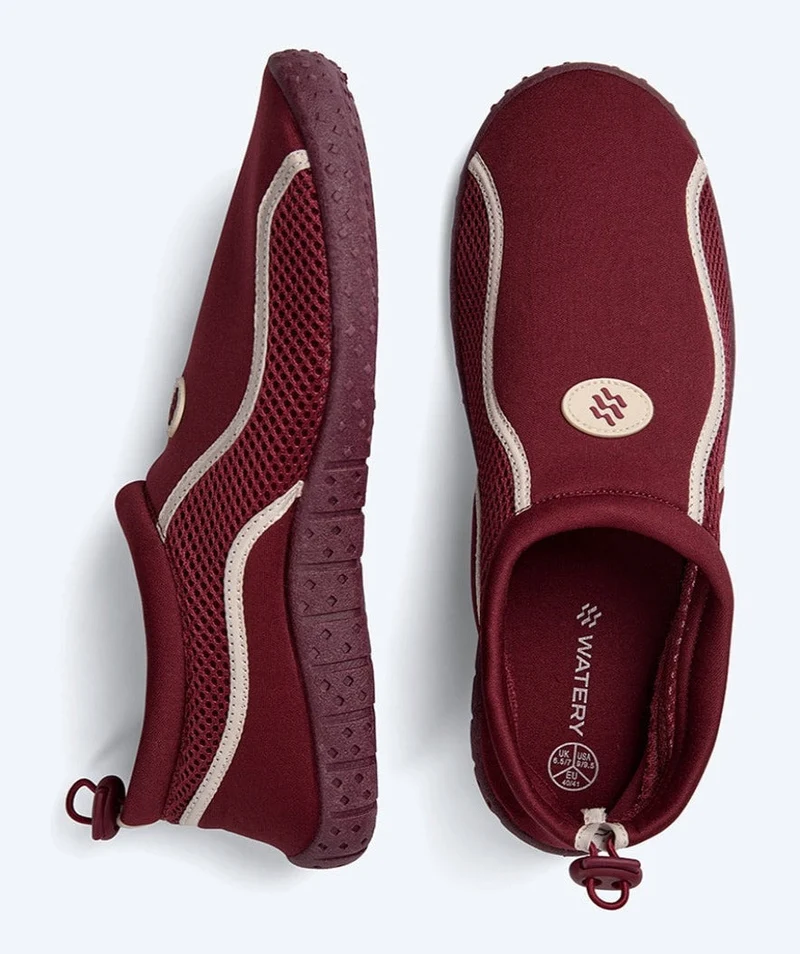 Watery Schwimmschuhe für Erwachsene - Spinner - Rot