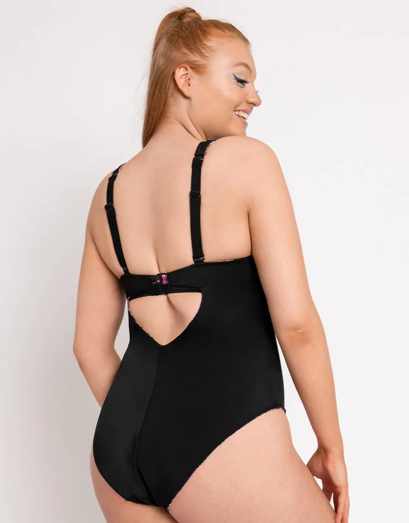 Curvy Kate Pool Party Reversible Non-Wired Multiway Swimsuit Print Mix