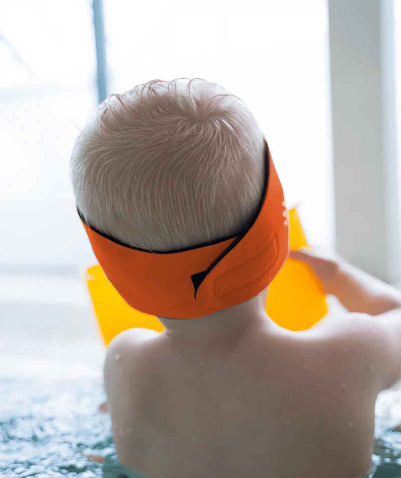 Watery Stirnband für Kinder - Raider - Orange