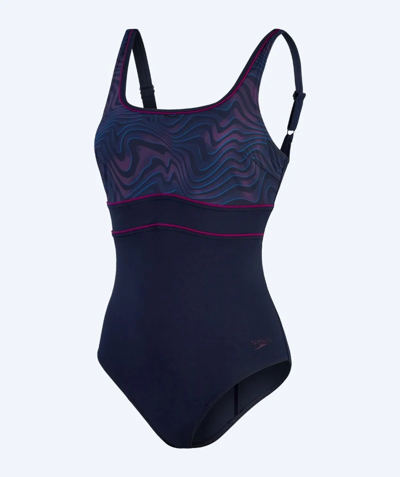Speedo Badeanzug für Damen - Shaping ContourEclipse - Dunkelblau