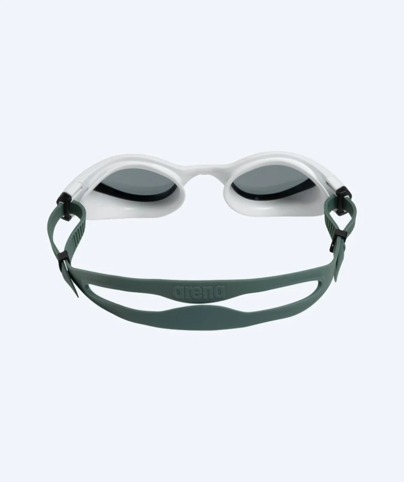 Arena Schwimmbrille für Freizeitschwimmer - The One Plus - Weiß (Smoke Scheiben)