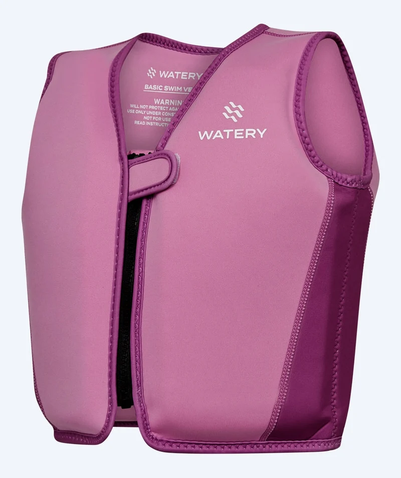 Watery Schwimmweste für Kinder (2-8) - Basic - Lila