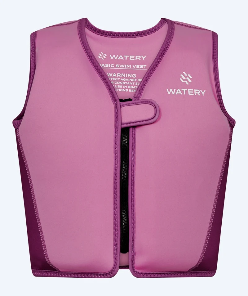Watery Schwimmweste für Kinder (2-8) - Basic - Lila