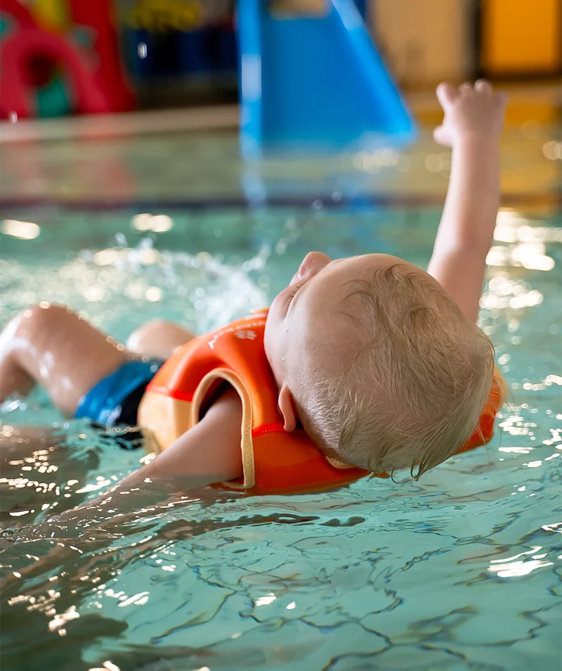 Watery Schwimmweste für Kinder (2-8) - Basic - Lila