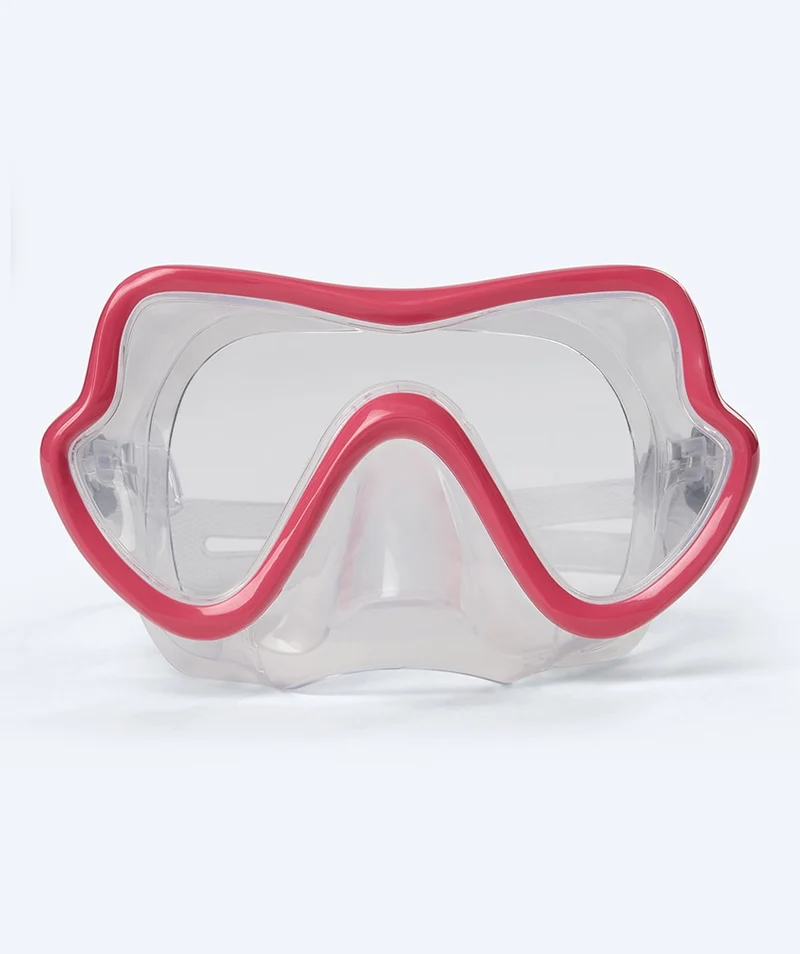 Watery Schnorchelset für Kinder (8-15) - Trigger/Masika - Rot/Hellrosa