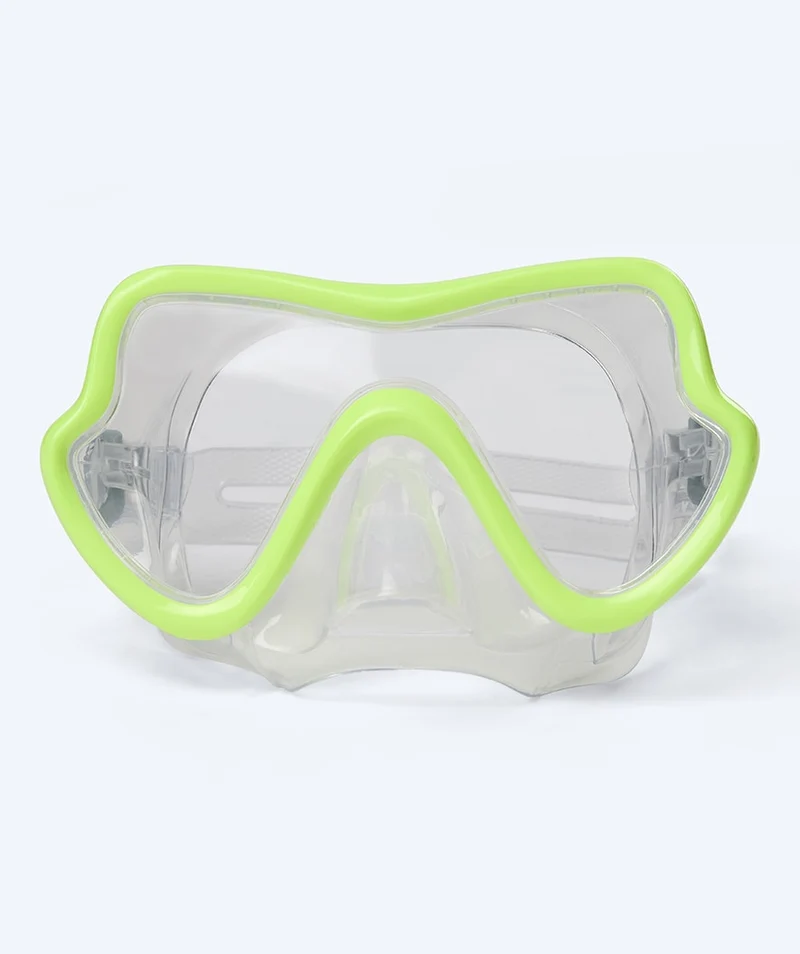 Watery Schnorchelset für Kinder (8-15) - Trigger/Masika - Gelb/Grün