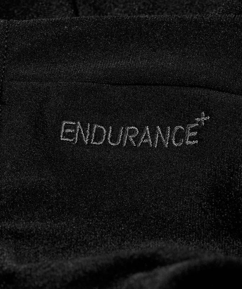 Speedo Badeanzug mit Bein für Mädchen - Endurance - Schwarz