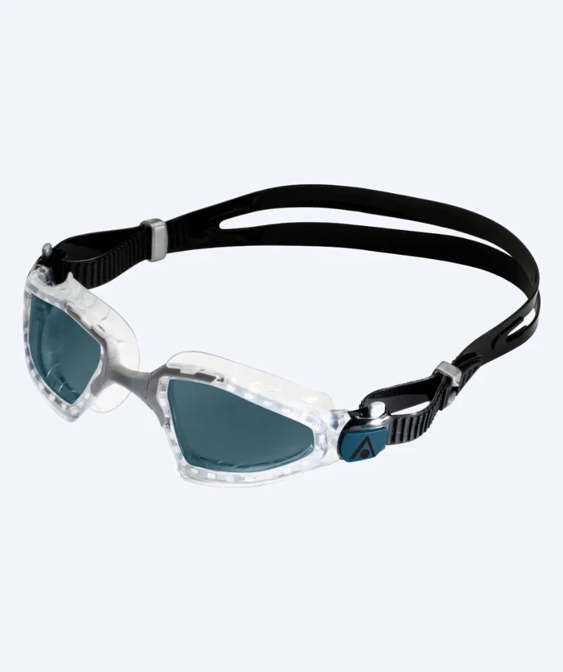 Aquasphere Schwimmbrille für Freizeitschwimmer - Kayenne Pro - Schwarz/Klar (Smoke Scheiben)