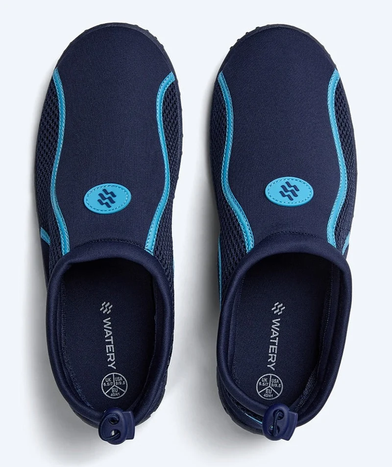 Watery Schwimmschuhe für Erwachsene - Spinner - Dunkelblau/Blau