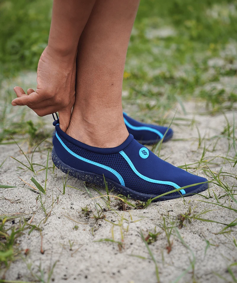 Watery Schwimmschuhe für Erwachsene - Spinner - Dunkelblau/Blau