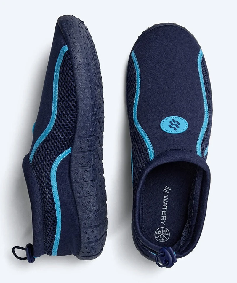 Watery Schwimmschuhe für Erwachsene - Spinner - Dunkelblau/Blau