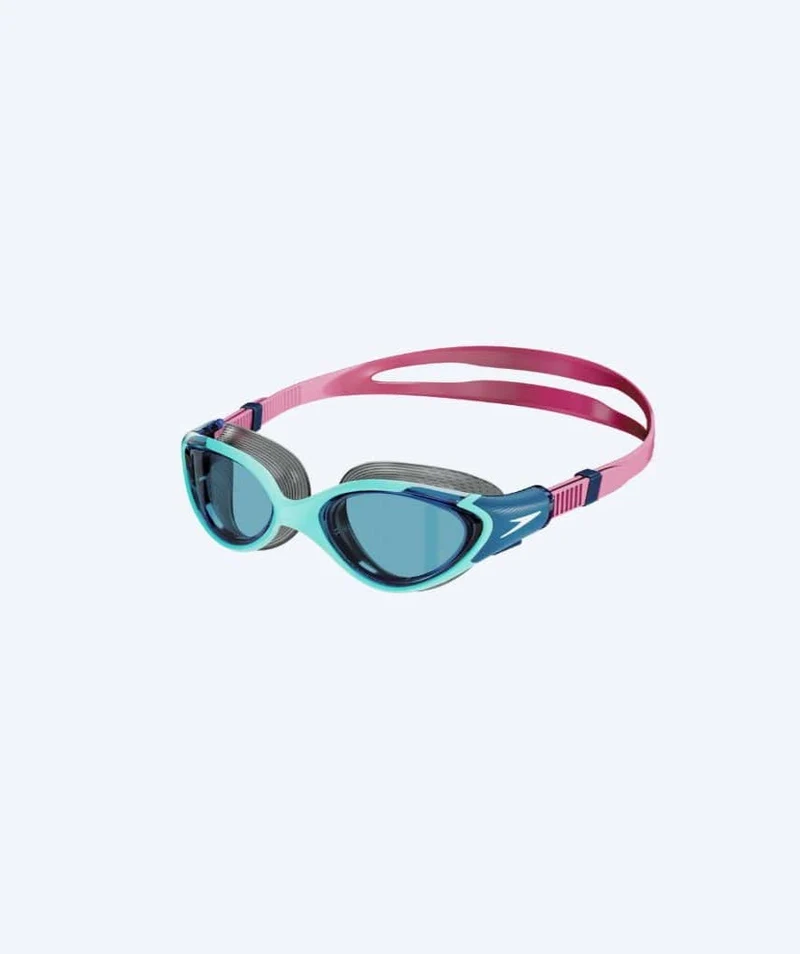 Speedo Schwimmbrille für Damen - Biofuse 2.0 - Blau/Rosa