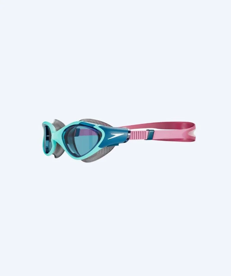Speedo Schwimmbrille für Damen - Biofuse 2.0 - Blau/Rosa