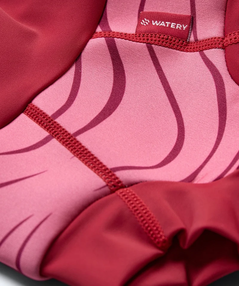 Watery Schwimmwindelhosen für Kinder - Neoprene Swim Nappy - Fjord Red