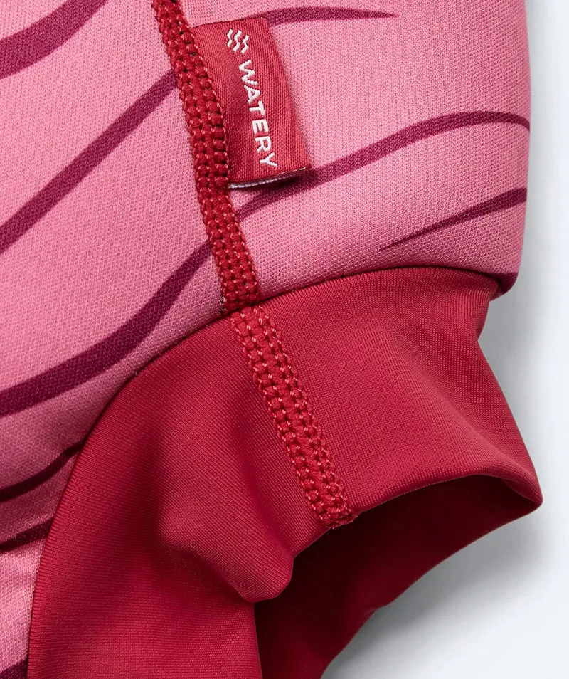 Watery Schwimmwindelhosen für Kinder - Neoprene Swim Nappy - Fjord Red