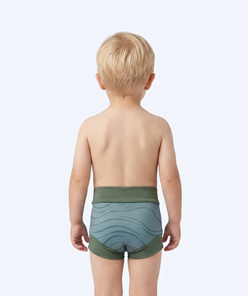Watery Schwimmwindelhosen für Kinder - Neoprene Swim Nappy - Fjord Green