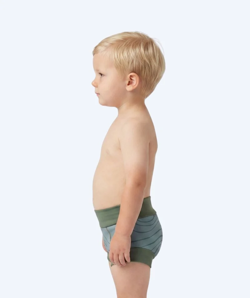 Watery Schwimmwindelhosen für Kinder - Neoprene Swim Nappy - Fjord Green