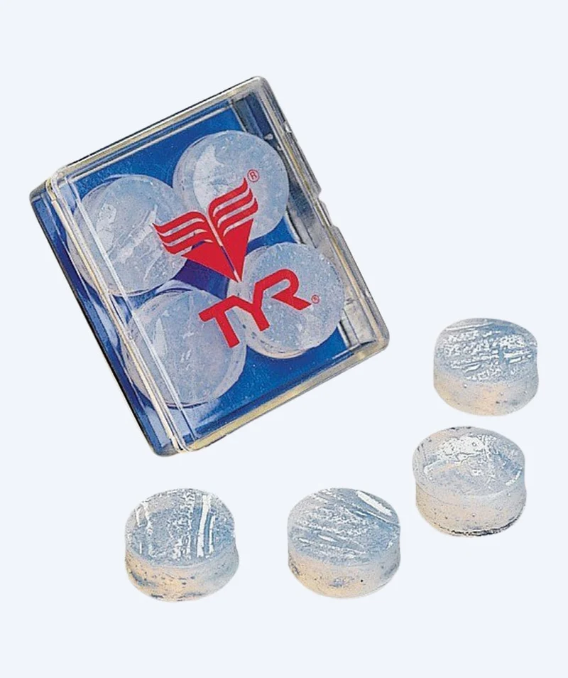 TYR Ohrstöpsel - Soft Moldable 4 Stk. - Klar