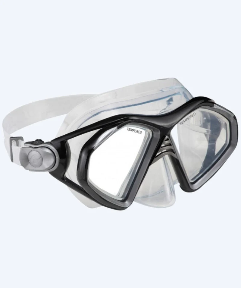 Aqualung Tauchmaske für Erwachsene - Trooper - Schwarz/Klar