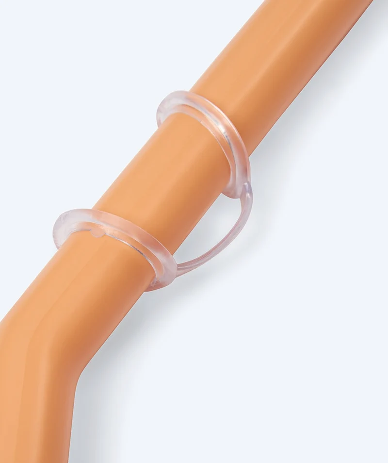 Watery Combo Schnorchelset für Kinder (4-10) - Wyre - Blau/Orange