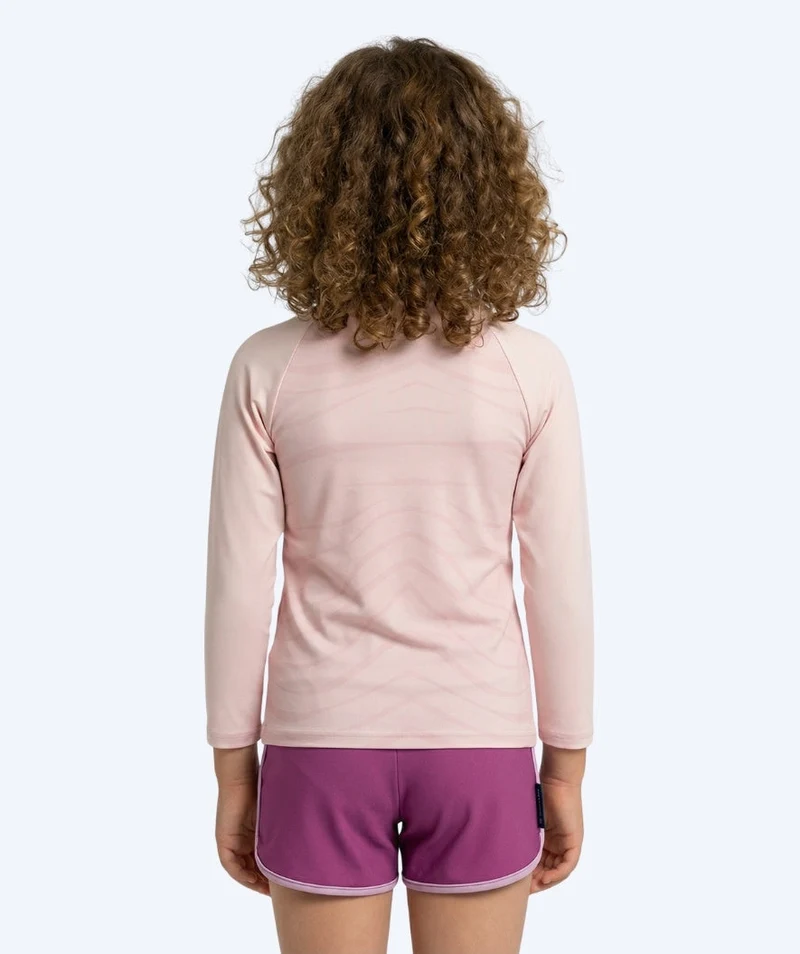 Watery UV Shirt für Kinder - Fjord Langarm Rashguard - Rosa