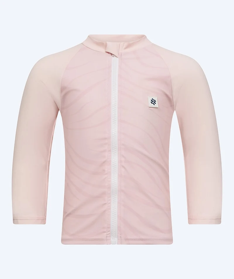 Watery UV Shirt für Kinder - Fjord Langarm Rashguard - Rosa