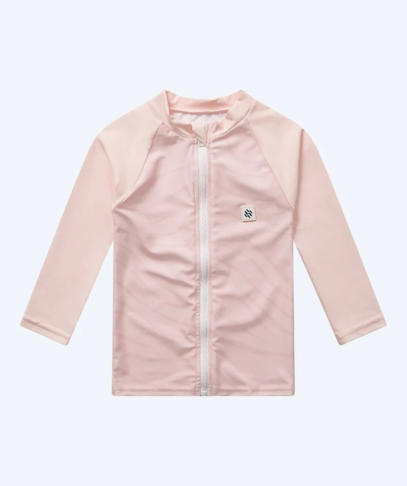 Watery UV Shirt für Kinder - Fjord Langarm Rashguard - Rosa