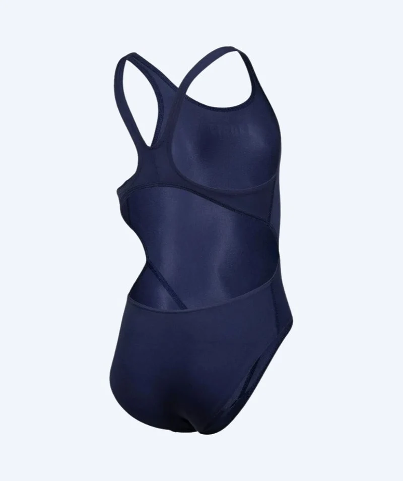 Arena Badeanzug für Mädchen - Team Swim Tech Solid - Dunkelblau