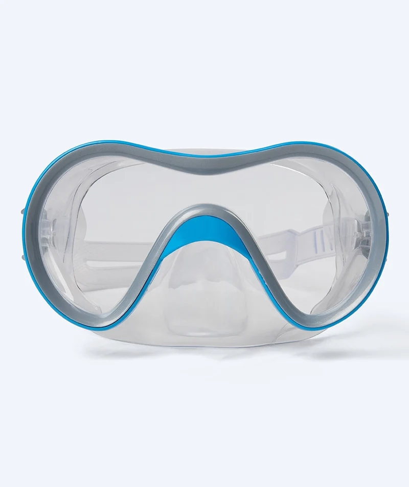 Watery Tauchmaske für Junioren (8-15) - Gobie - Blau/Klar