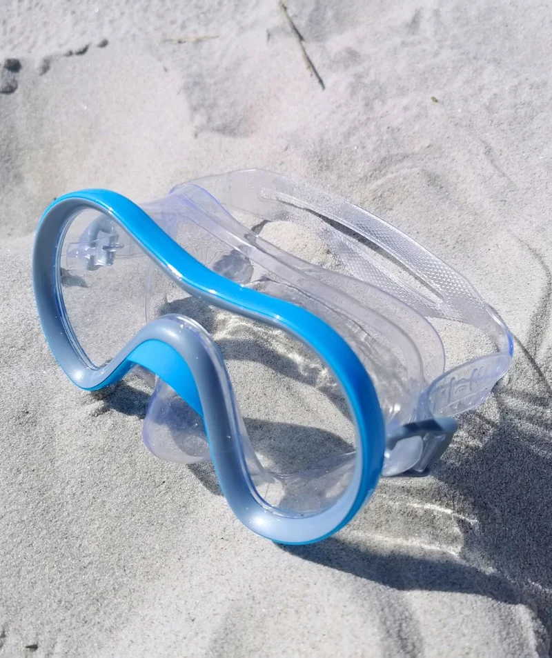 Watery Tauchmaske für Junioren (8-15) - Gobie - Blau/Klar