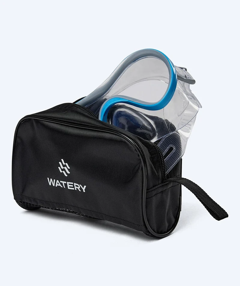 Watery Tauchmaske für Junioren (8-15) - Gobie - Blau/Klar