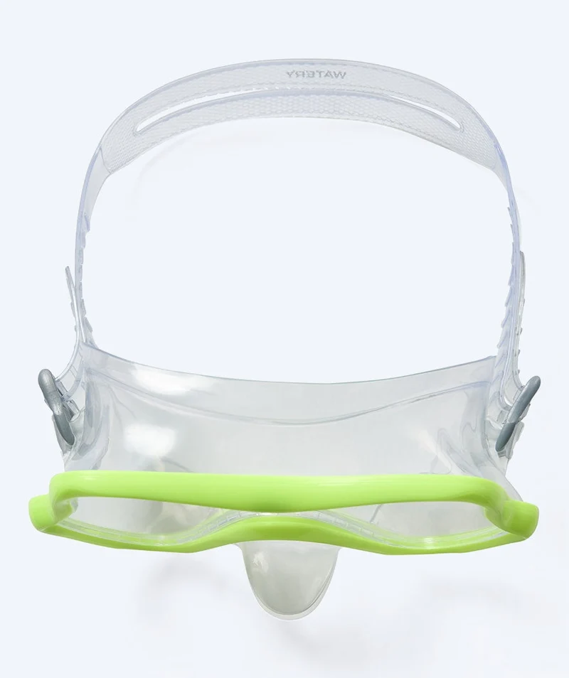 Watery Tauchmaske für Junioren (8-15) - Trigger - Gelb/Klar